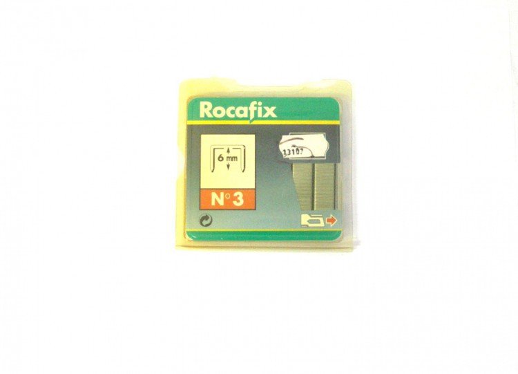Spony ROCAFIX-Nr. 3, 6 mm - VÝPRODEJ ZBOŽÍ